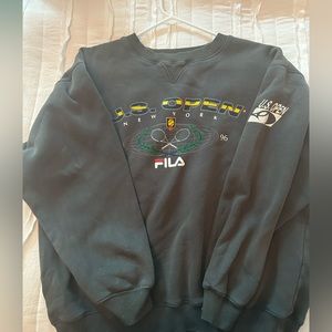 1996 US Open Sweatshirt size XL. Vintage US Tennis Open Gray Sweatshirt.